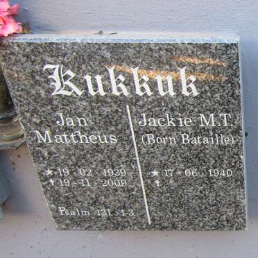 KUKKUK Jan Mattheus 1939-2009 &amp; Jackie M.T. BATAILLE 1940-