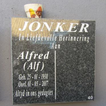 JONKER Alfred 1938-2017