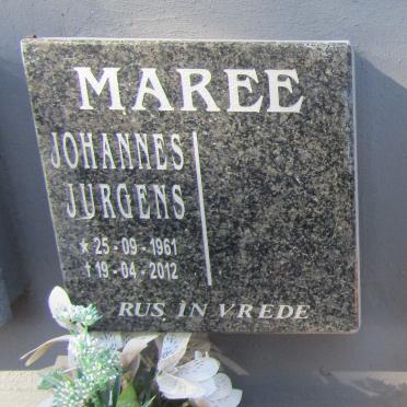 MAREE Johannes Jurgens 1961-2012