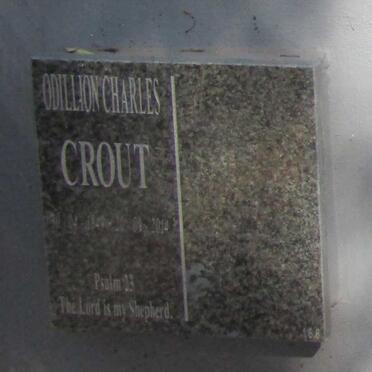 CROUT Odillion Charles 1949-2014