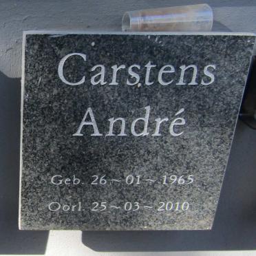 CARSTENS Andre 1965-2010