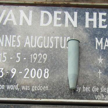 HEEVER Johannes Augustus, van den 1929-2008 & Mary-Anne 1944-