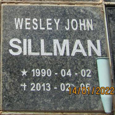 SILLMAN Wesley John 1990-2013