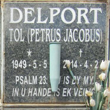 DELPORT Petrus Jacobus 1949-2014
