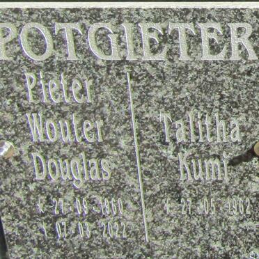 POTGIETER Pieter Wouter Douglas 1960-2022 &amp; Talitha Kumi 1962-
