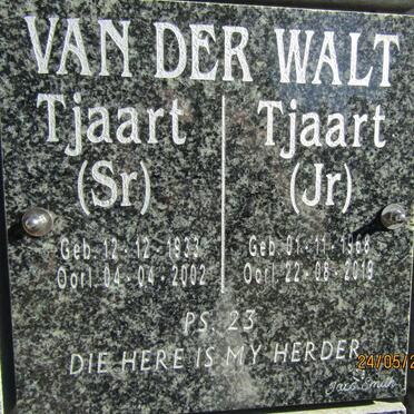 WALT Tjaart, van der 1933-2002 :: VAN DER WALT Tjaart 1968-2019