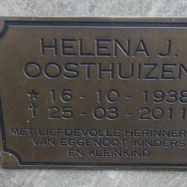 OOSTHUIZEN Helena J. 1938-2011