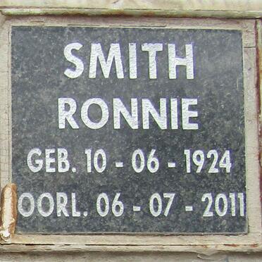SMITH Ronnie 1924-2011