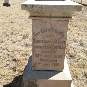 BOTHA Adrieaan Jacobus Louwrens 1899-1901