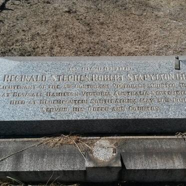 BREE Reginald Stephen Robert Stapylton 1880-1900