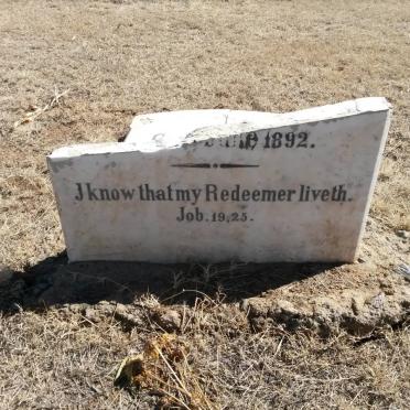 BLUMHARDT Carl 1864-1892