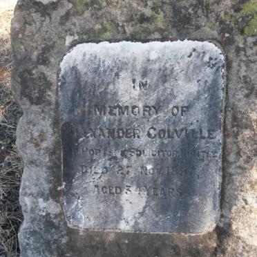 COLVILLE Alexander -1897