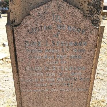 STEGMANN Dirk J. 1850-18?6 :: STEGMANN Hugo H. 1843-1865