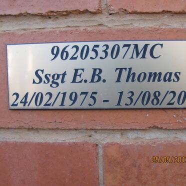 THOMAS E.B. 1975-2012