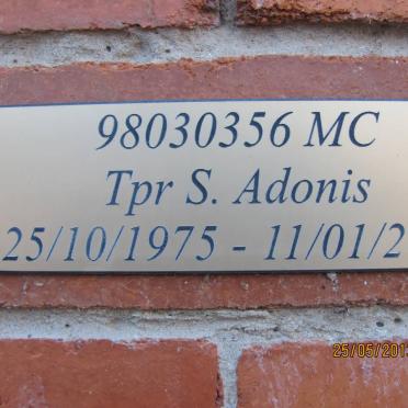 ADONIS S. 1975-2009