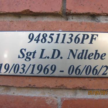NDLEBE L.D. 1969-2012