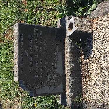 ADENDORFF Christiaan M. 1898-1965