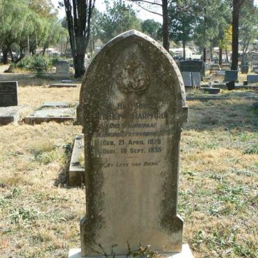 BARNARD Hendrik Benjamin 1876-1935