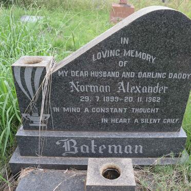 BATEMAN Norman Alexander 1899-1962