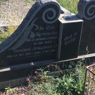 BEKKER Hendrik Johannes J. 1908-1965