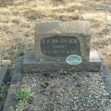 BERG B.H., van den 1907-1968
