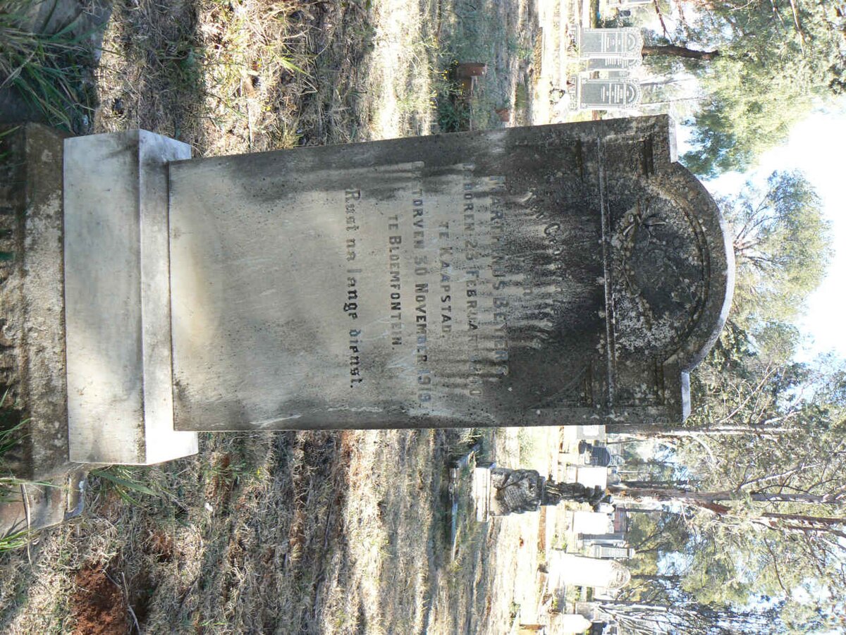 BEYERS Marthinus 1840-1919