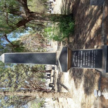 BEZUIDENHOUT Wynand Frederik 1890-1933