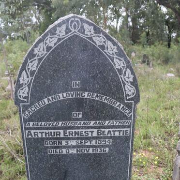 BEATTIE Arthur Ernest 1894-1936