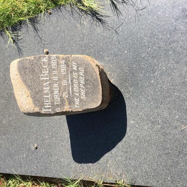 BECK Thelma TURNER 1909-1984