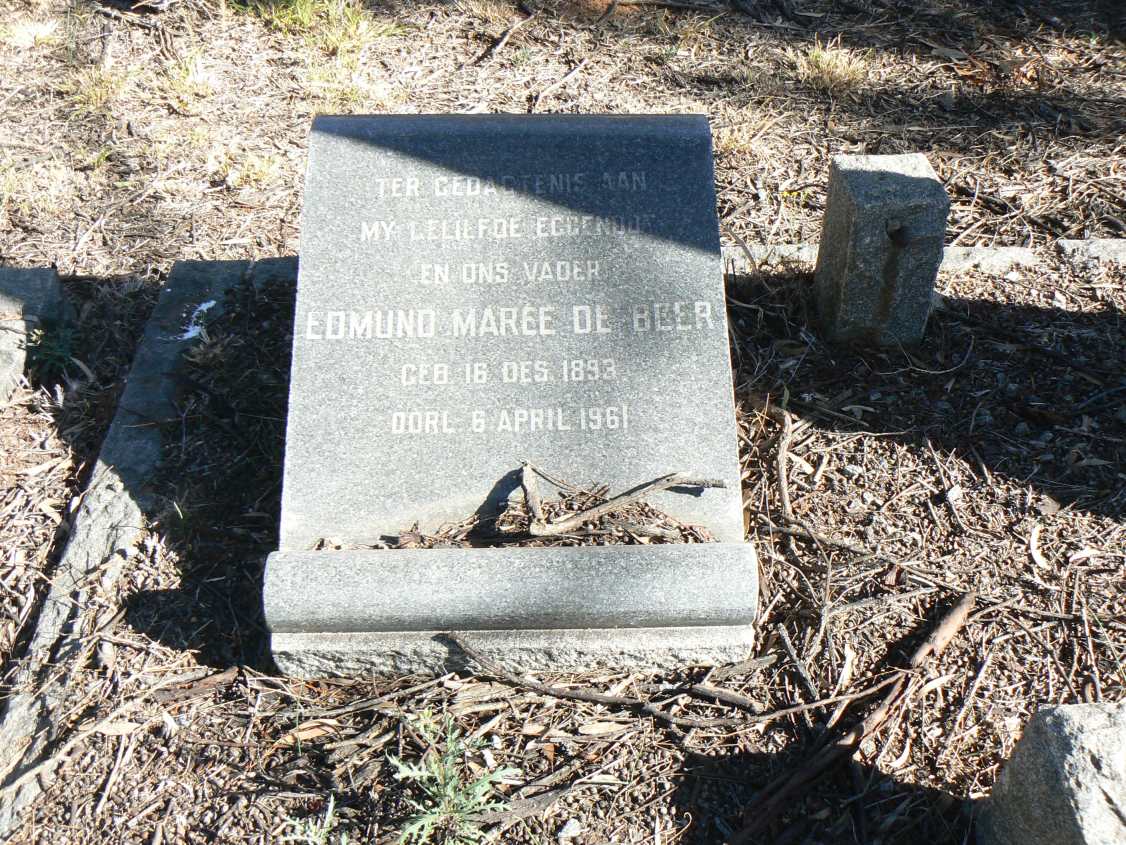 BEER Edmund Maree, de 1893-1961