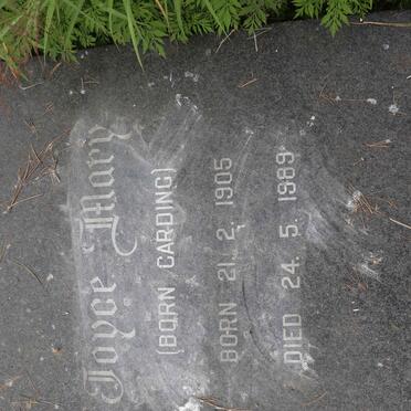 BUDD Frank George 1886-1968 &amp; Joyce Mary nee CARDING 1905-1989