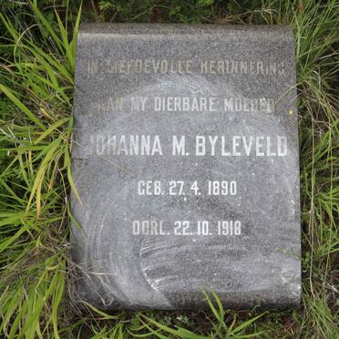 BYLEVELD Johanna M. 1890-1918