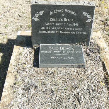 BLACK Charles -1942 &amp; Sue -1973
