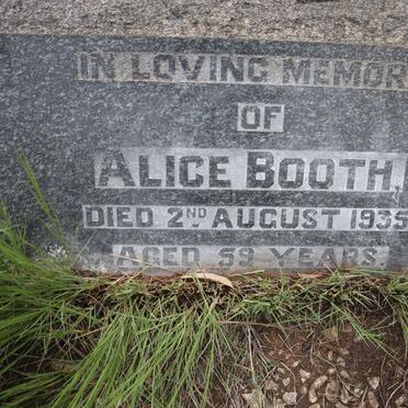 BOOTH Alice -1935
