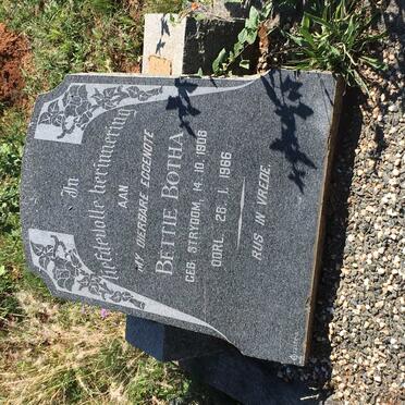 BOTHA Bettie nee STRYDOM 1908-1966