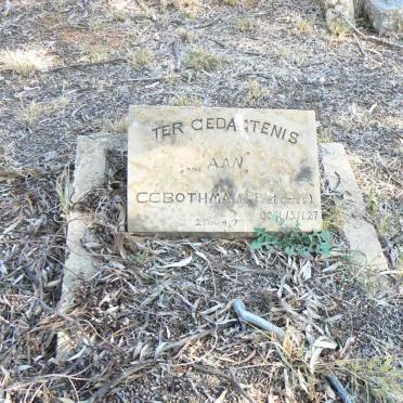 BOTHMA C.C. nee PRETORIUS -1927