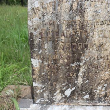 BROODRYK Elizabeth Helena nee KOERTZE 1850-1930