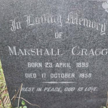 CRAGG Marshall 1899-1958