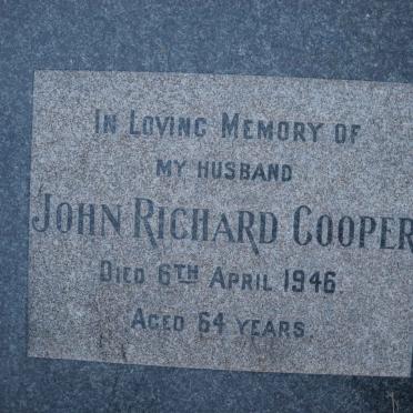COOPER John Richard -1946