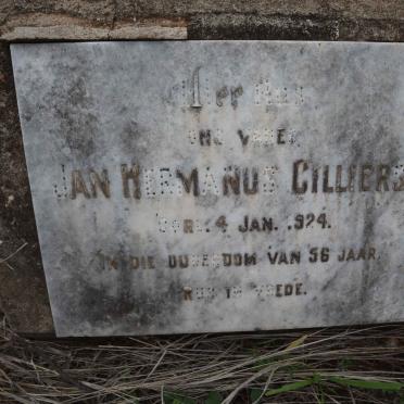 CILLIERS Jan Hermanus -1924