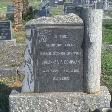 COMPAAN Johannes P. 1928-1963