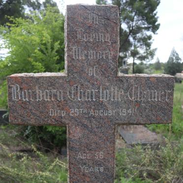 CLYMER Ernest Charles 1880-1966 &amp; Barbara Charlotte -1941