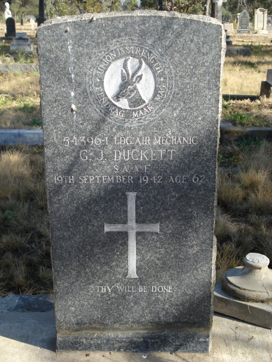 DUCKETT G.J. -1942