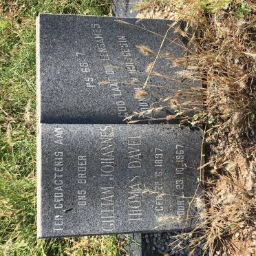 DAVEL Gilliam Johannes Thomas 1897-1967