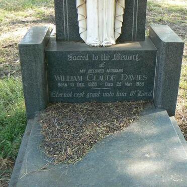 DAVIES William Claude 1928-1955