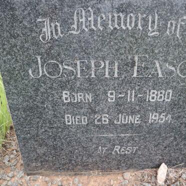 EASON Joseph 1880-1954