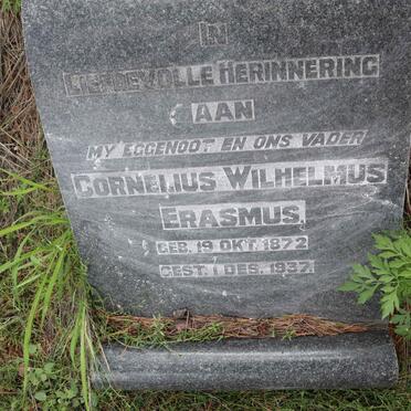 ERASMUS Cornelius Wilhelmus 1872-1937