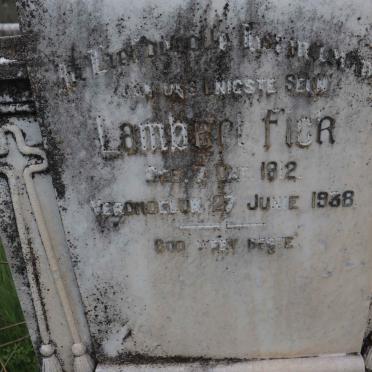 FICK Lambert 1912-1938