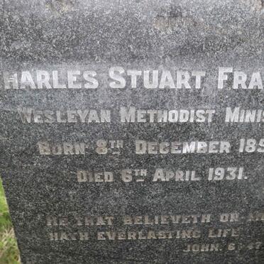 FRANKLIN Charles Stuart 1857-1931