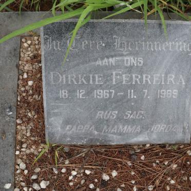 FERREIRA Dirkie 1967-1969